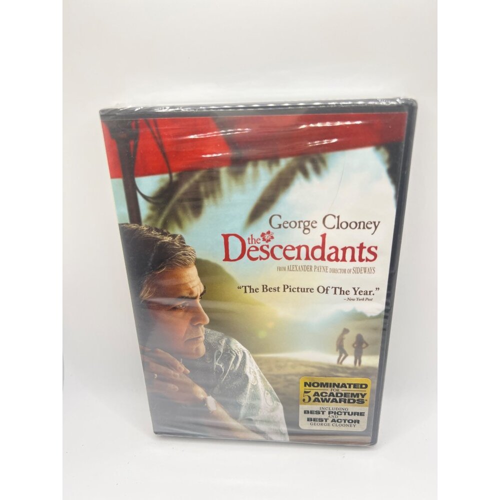 DVD The Descendants George Clooney New Factory Sealed